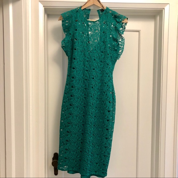 Brand New Zara Midi Lace Dress - Picture 3 of 3